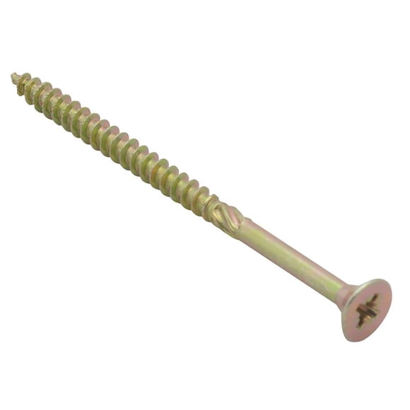 ForgeFix - Spectre™ PZ Compatible Wood Screw CSK ZYP 5.0 x 80mm Box 100
