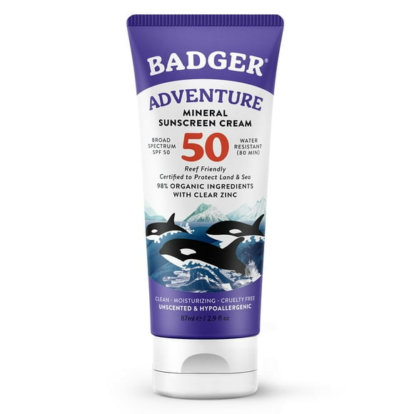 Protector solar Badger Mineral SPF 50 Adventure Sport 85 ml