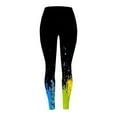 thumbnail image 4 of KDFJPTH Womens Leggings Print High Waist Casual Ankle Slim-Leg Leggings, 4 of 4