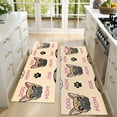 thumbnail image 4 of Kitchen Rugs Sets Of 2,Dog Mom Anti Fatigue Kitchen Mat Rugs Non Slip Washable,Decorative Kitchen Floor Mats for Kitchen,Sink,Laundry,17"X47", 4 of 5