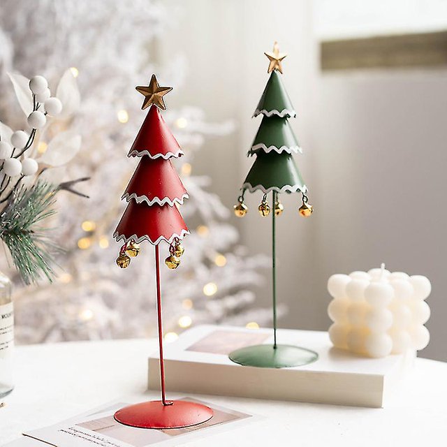 Árbol de Navidad de metal TANGJMXG decoración de interiores centro de mesa