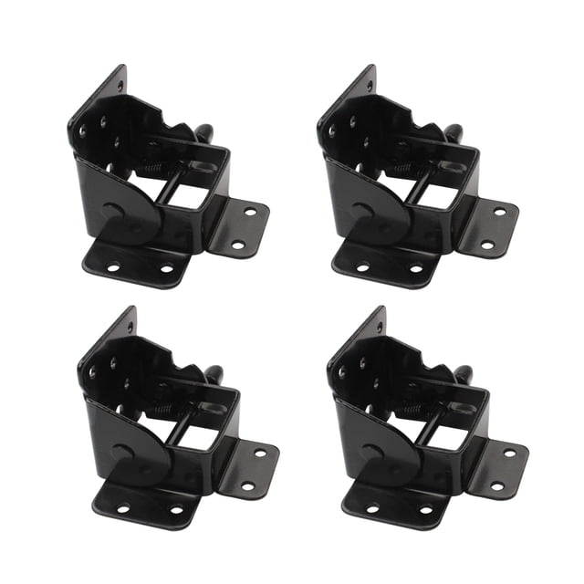 4pcs Right Angle Support Frame Folding Table Chair Leg Brackets Hinges Tool