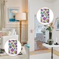 thumbnail image 4 of Yayeee Blank Wall Plate Cover 1-Gang 4.5"x2.7" Home Unused Decorative Outlet, Purple Retro Pattern, 4 of 7