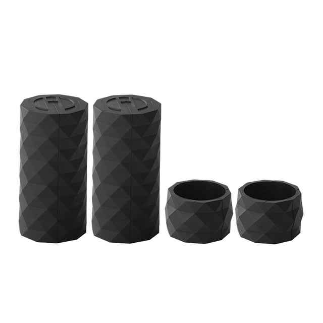 Cintas para manillar de bicicleta kusrkot 4 piezas Negro