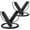 Black+Black, variant on Jump Rope, Tangle-Free Rapid Speed Jumping Rope Cable with Ball Bearings for Women, Men , Adjustable Steel Jump Rope with Foam Handles for Home Gym Exercise Fitness Workout Equipment & Slim Body