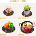thumbnail image 5 of SKYSONIC Geometry Colorful Pot Holders Trivets, 2 Pcs Heat Resistant Trivets,Summer Color Cotton Thread Weave Mats for Hot Pads Pans Pot Bowl Teapot for Kitchen Decor, 5 of 7
