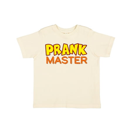 

Inktastic Prank Master April Fools Day Gift Toddler Boy or Toddler Girl T-Shirt