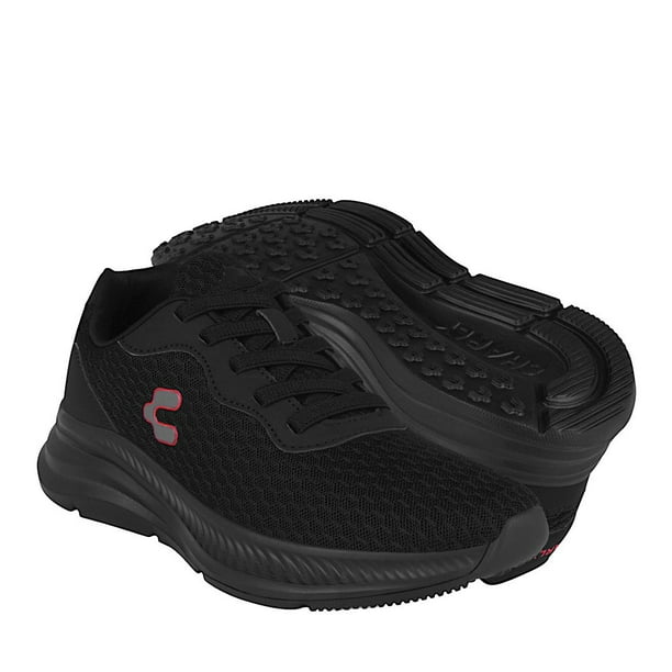 TENIS CABALLERO CHARLY 1086444001 TEXTIL NEGRO Charly 1086444001