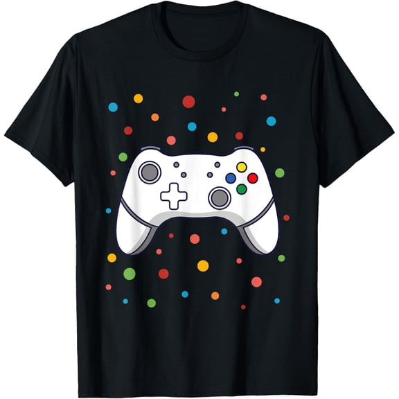 Dot Day Shirt Polka Dots Dotted Gaming Kids Boys Youths T-Shirt