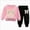 B82-Girls' Set-C, variant on 4-5 Years Child Toddler Baby Girl Clothes Long Sleeve Letter Print Sweatshirt and Stretch Jogger Pants Newborn Fall Winter Outfit Long Sleeved Sweatshirt Pants Casual Two Piece Set
