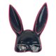thumbnail image 1 of Máscara de conejito brillante, accesorio de máscara de conejo de media cara para suministros de fiesta de Halloween, luces rosadas y blancas, negro YUNYI BRAND  Deportes, 1 of 8