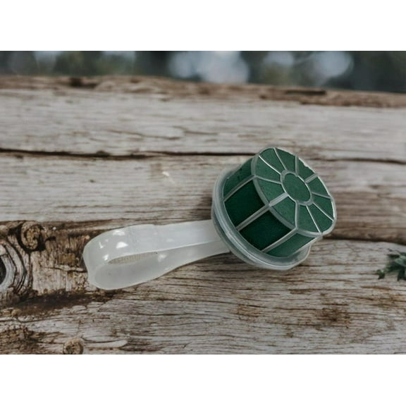 4.15" 6pc Church wedding aisle decor church flower bench decor pew clip holder wet foam