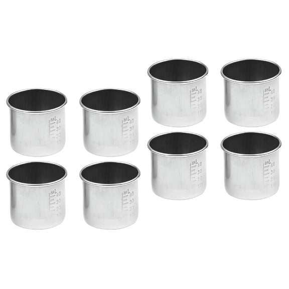 ACDANC 8 Pcs Convenient Medicine Cups Portable Pills Cups Household Measuring Cups Medicine Accessory