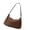 Coffee, variant on Soft PU Leather Underarm Shoulder Bag Korean Strategy Thin Handbag For Women