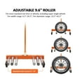 thumbnail image 3 of Chariot de Roues de Voiture, Rouleaux et Poulies Structure Lourde Chariot à Outils de Déplacement de Pneus 12-24 Pouces Réglable pour Camion SUV ATV pour Transfert de Véhicule, 3 of 7