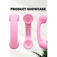 thumbnail image 6 of Retro Handset for iPhone,  Upgrade Type-C HD Calling Landline Handle Vintage Retro Microphone Telephone, Cell Phone Microphone for Cell Mobile Video Conference Call Meeting, 6 of 7