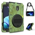 thumbnail image 2 of XYX Case for Samsung Galaxy Tab Active3 8.0 inch SM-T575 with 360 Degree Rotating, Hand Strap, Shoulder Strap, Camouflage, 2 of 7