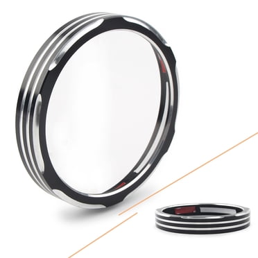 Lenkdou Speedometer Gauge Bezel Trim Ring – CNC Aluminum, For Harley Sportster Softail Road Glide, 6-Month Warranty