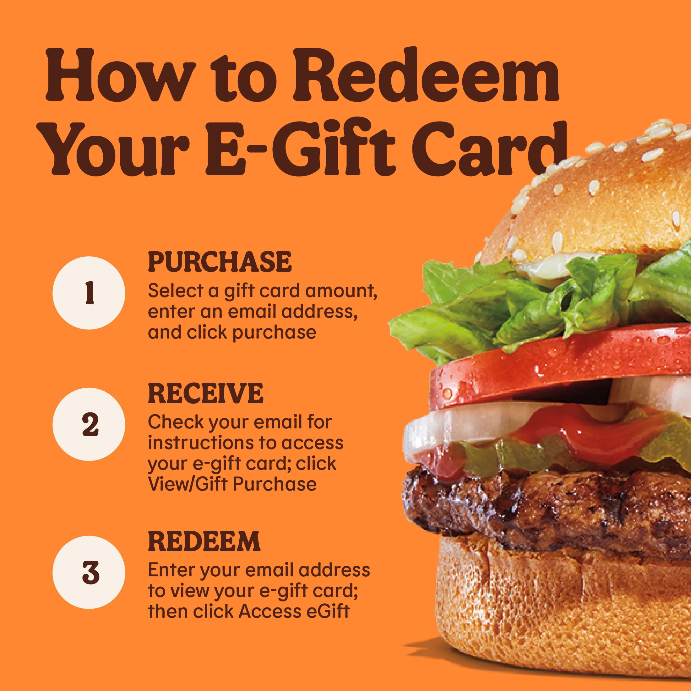 BURGER KING®eGift Card [Email Delivery]