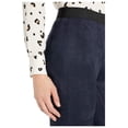 thumbnail image 3 of Jones New York Women's Suede Elastic Waistband Leggings, Ink, 14, 3 of 3