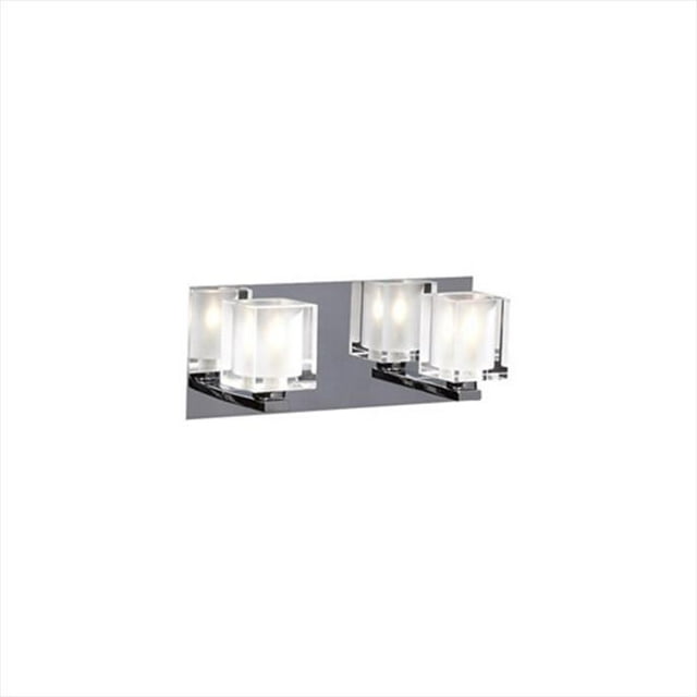 Vanités 2 Halogène Léger 120V 40W en Chrome Poli