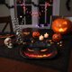 thumbnail image 4 of 10 Platos de Papel con Forma de Calabaza para Fiestas de Halloween | Vajilla Desechable de Terror para Fiestas de Halloween | 17,8 X 17,8 X 2,5 Cm | 90 G | 10 Platos Llanos, 4 of 6