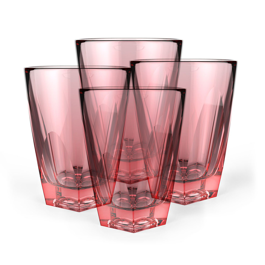 notNeutral VERO 12 oz. Latte Glass - Rose (4) - Walmart.com - Walmart.com
