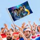 thumbnail image 4 of La Leyenda de Korra Bandera impresa con temática, regalo perfecto para fanáticos, amigos y familiares, y adecuada para actividades al aire libre e interiores, decoraciones de fiesta. 60*90CM, 4 of 6