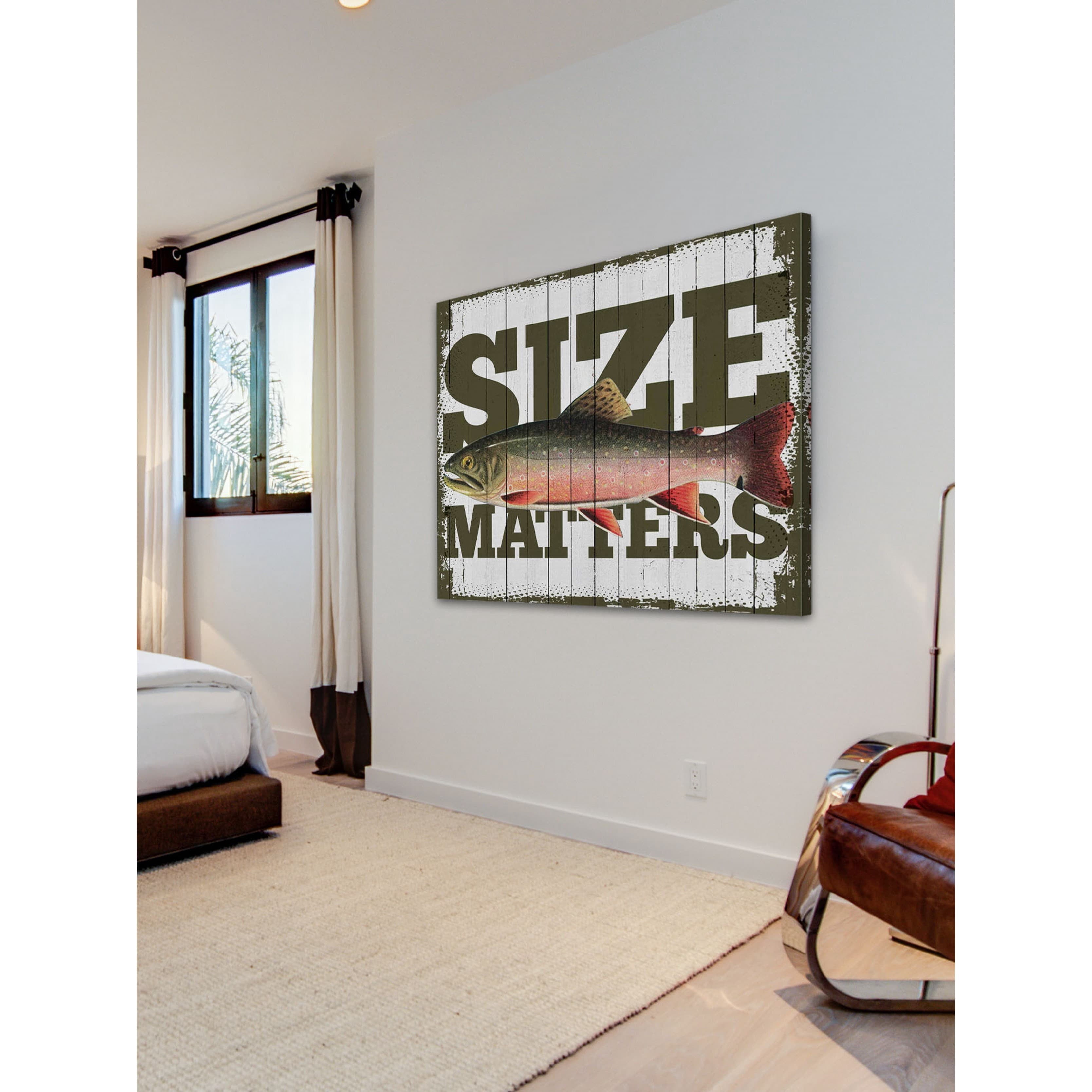 Marmont Hill Size Matters by Saturday Evening Post Painting Print on Canvas