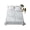 Blue, variant on Twin Flat Sheet 66"x96", Black Grey Woodland Soft Lightweight Bedding Flat Sheets Only, Nature Botanical Fox Bunny Squirrel Brushed Microfiber Top Bed Sheet, Breathable StainResistant Bedsheets