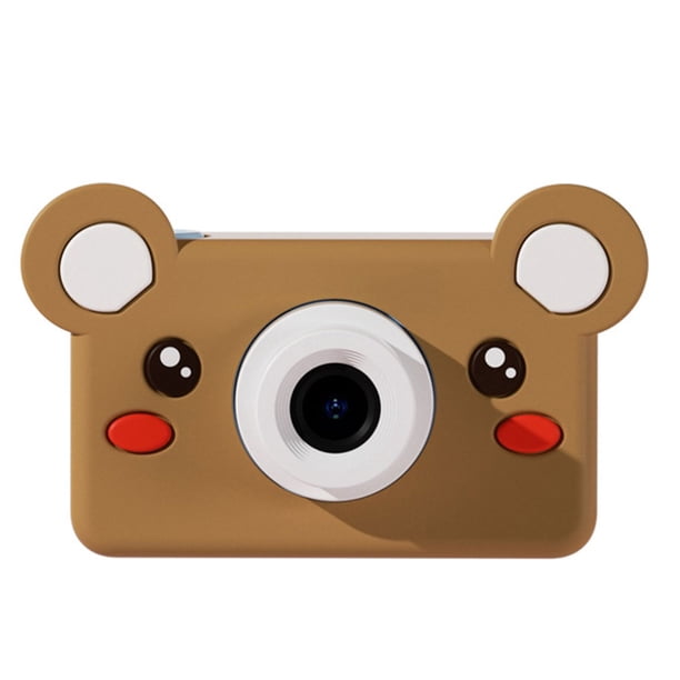 Tholdsy Cámara de fotos digital de 2 pulgadas para niños Cámaras para niños Niñas con tarjeta de 32GB Cámaras con capa de silicona Grabadora de Accesorios de cámara y óptica tipo 7