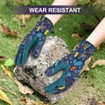 thumbnail image 6 of HOMEIORA Womens Gardening Weeding Working Gloves, Leather Garden Glove for Women Thorn Proof No Stab for Digging, Planting, Pruning, M, 1 Pair, 6 of 7