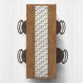 thumbnail image 2 of Creative Products Pine Cones on White 16 x 72 Cotton Twill Table Runner, 2 of 3