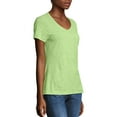 thumbnail image 2 of Hanes Women's X-temp Short Sleeve V-neck T-Shirt, 2 of 6
