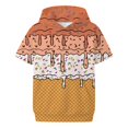 thumbnail image 3 of Boys Hoodies Fashion Print Fall Winter Pullover Hoodie Top Everyday Casual Hoodies for Boys Size 11-12Y, 3 of 3