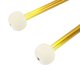 thumbnail image 3 of M Buder 2 Piezas Mazos de Timbales Cabeza de Fieltro de Lana Suave Mango de Goma Antideslizante Aleación Dorado, 3 of 9