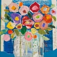thumbnail image 3 of "Floral Composition" Painting Print on Wrapped Canvas, 3 of 5