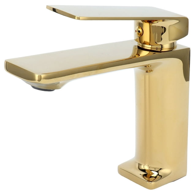 Bathroom Faucet, Single Hole Faucet Water Tap Copper Basin Water Tap Durable For Kitchen For Hotel For Toilet For Bathroom