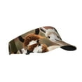 thumbnail image 1 of Fotbe Cute Alpaca in Daze Visera Deportiva con Diseño, Gorra Abierta Ajustable de Algodón para Mujer y Hombre, 1 of 7