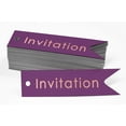 thumbnail image 2 of Inkdotpot Rose Gold Foil Paper Hang Tags Invitation Party Favor Tags 50 Pieces, 2 of 6