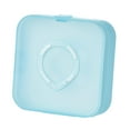thumbnail image 2 of Soporte portátil para esponja de maquillaje Yinane Estuche de transporte para maquillaje Azul, 2 of 8