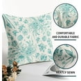 thumbnail image 3 of Sage Green Floral Pillow Covers 18x18 Set of 2 Spring Flower Vintage Chinoiserie Cream Decorative Throw Pillows Outdoor Country Farmhouse Pillowcases Square Cushion Case Decor for Home Sofa Couch Bed, 3 of 6