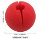 thumbnail image 3 of 30 piezas de narices de payaso rojas, narices de payaso de espuma, nariz de payaso roja para Cosplay, para fiesta de disfraces de Navidad y Halloween, 3 of 7