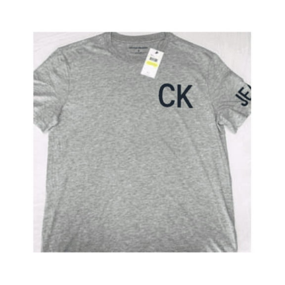 $39.50 Calvin Klein Men's T-shirt Cotton Gray size XS