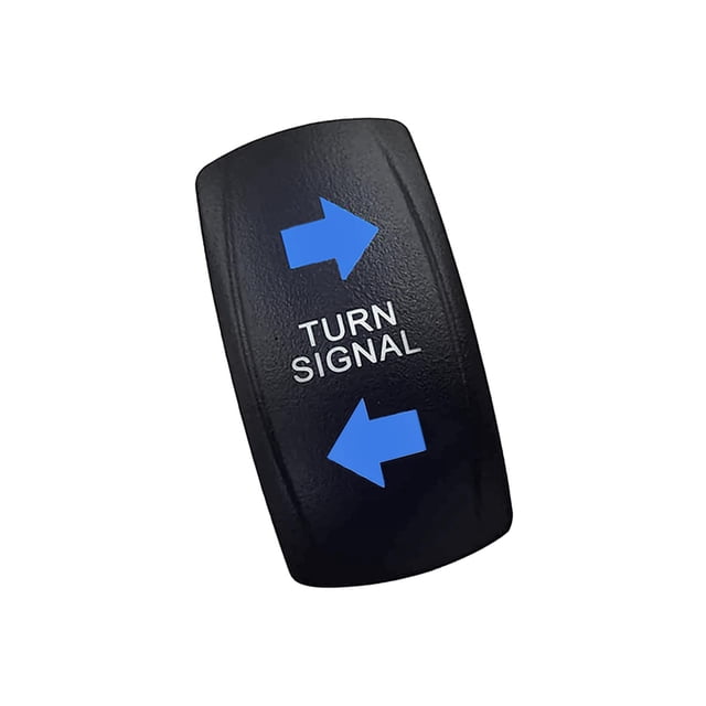 Interruptor de señal de giro, interruptores de palanca de repuesto, interruptor basculante automotriz para ATV Azul