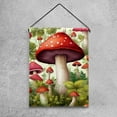 thumbnail image 4 of Mushroom House Flag Double Sided Vertical 28X40 Inch Farmhouse Decor for Seasonal Holiday Yard Garden Outside Outdoor Banners Decorative, 4 of 6