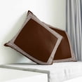 thumbnail image 3 of Coffee Brown Greek Key Pillow Covers 24x24 Inch Decorative Throw Pillow Cover, Geometric Greece Ancient Farmhouse Geo Sofa Pillowcases Accent Cushion Case Home Decor Bedroom Living Room, 3 of 6