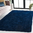 thumbnail image 2 of Safavieh  Rainbow Alvisa Shag Rug 4' Square - Navy, 2 of 5