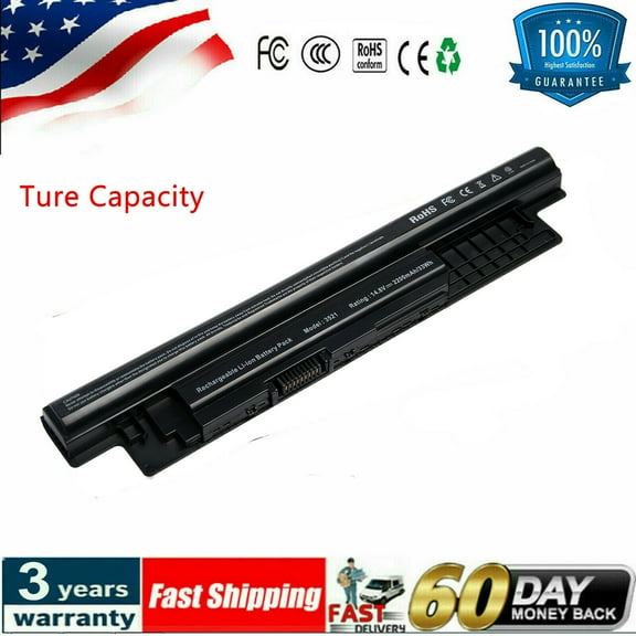XCMRD Battery 14.8V for Dell Inspiron 15 3000 3521 3537 3542 3543,15R-5537 3541