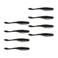 thumbnail image 4 of 8 Uds. Señuelos de pesca, s de pesca, s oscilantes para agua salada, trucha de agua dulce, tipo , salmón, regalo para amantes de la Argenta Negra, 4 of 8